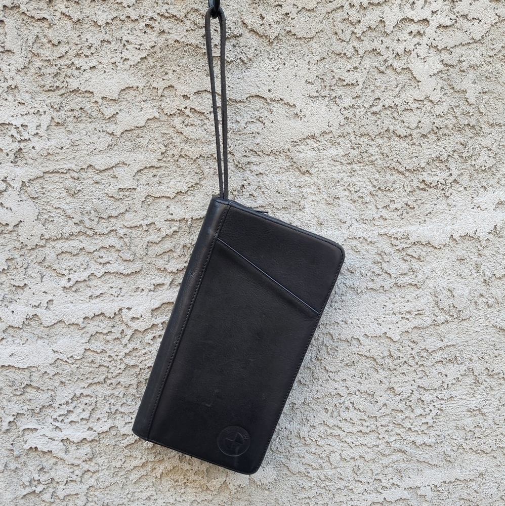 Men leather‎ wallet, clutch
